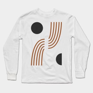 Lines And Circles Long Sleeve T-Shirt